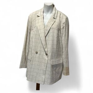 Madewell double breasted blazer. NWT. 2X.